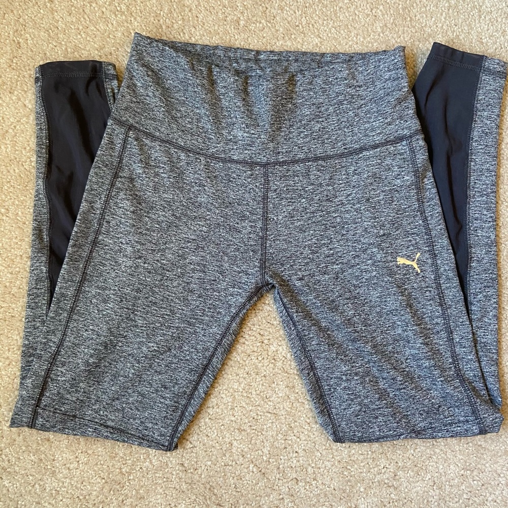 Puma High Waisted Leggings XL Gray